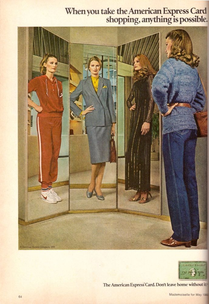 An Amex Ad from the 1980s.