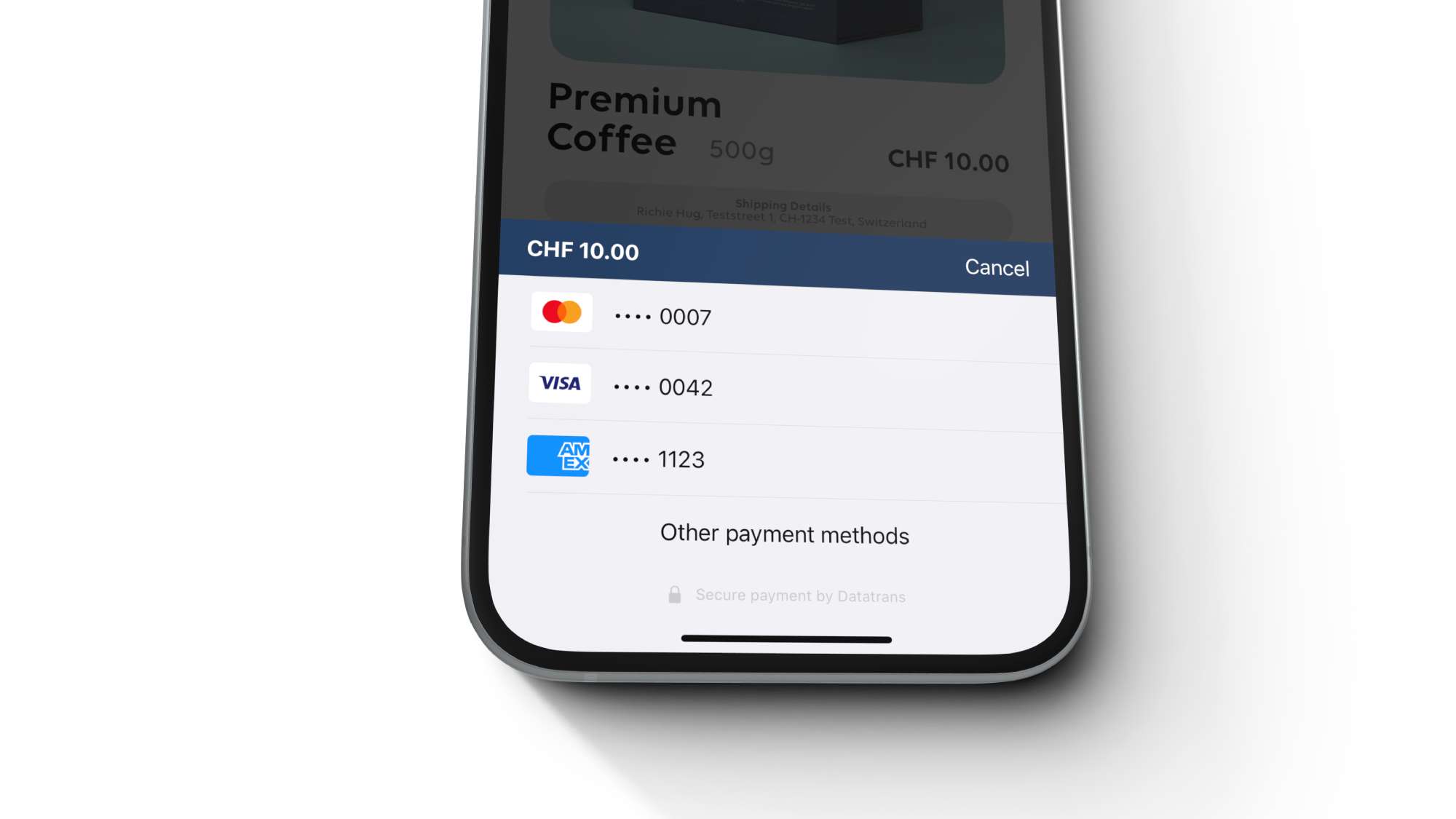 Datatrans Mobile SDK for iOS